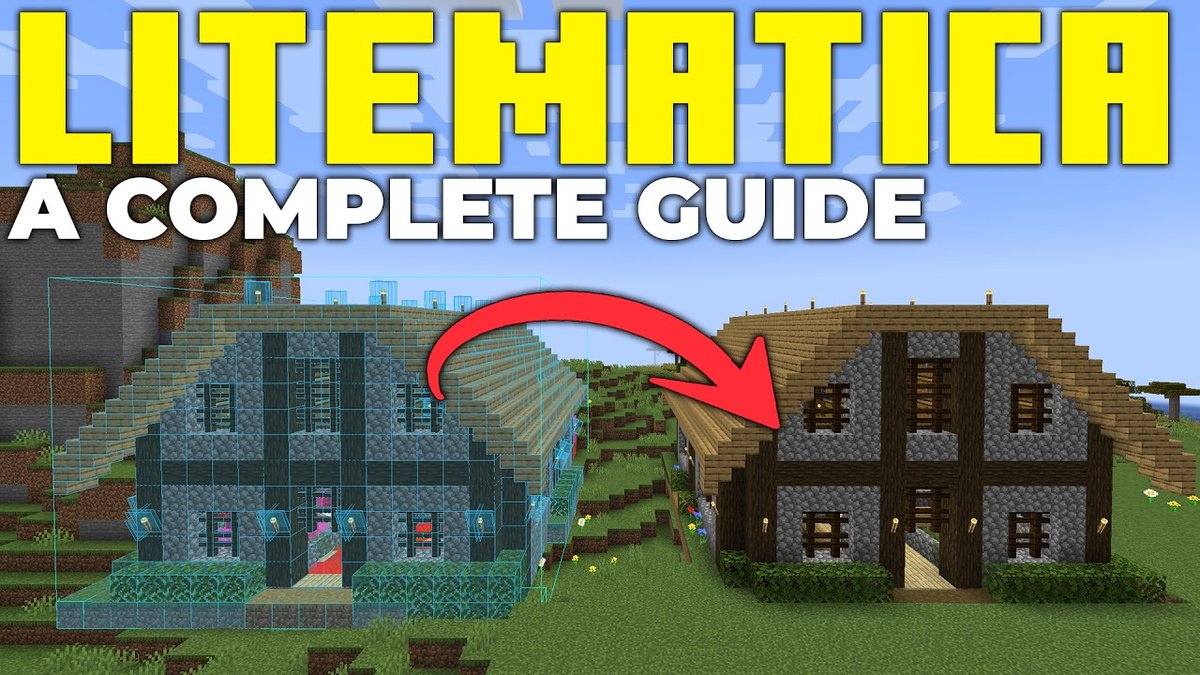 Creating & Managing Litematica Schematics for Minecraft Building and Editing